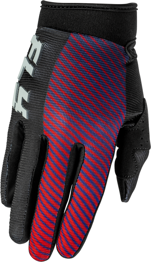 FLY Racing 2026 Youth F-16 Gloves Black/Red/Purple