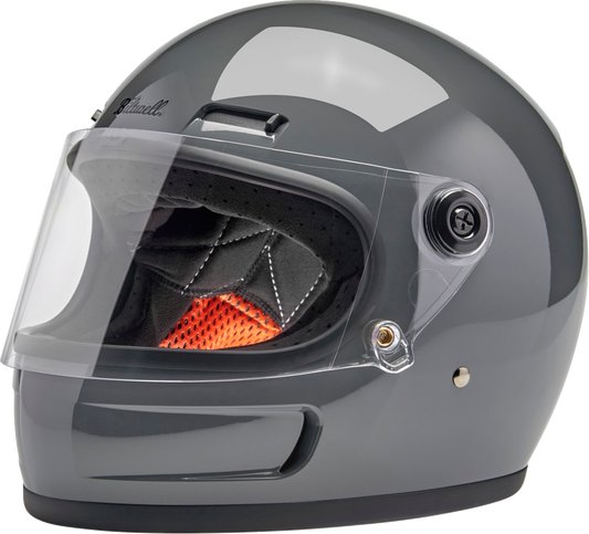 Biltwell Gringo SV Full Face Helmet Gloss Storm Gray