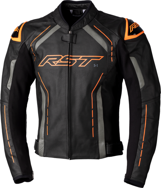 RST S1 CE Jacket Black/Grey/Neon Orange