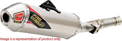 Pro Circuit Kawasaki T-5 Stainless Slip-Ons 4-Stroke Exhaust