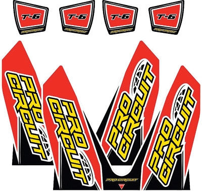 Pro Circuit Replacement Muffler Stickers