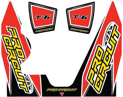 Pro Circuit Replacement Muffler Stickers