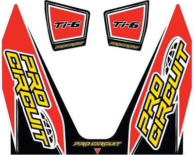 Pro Circuit Replacement Muffler Stickers