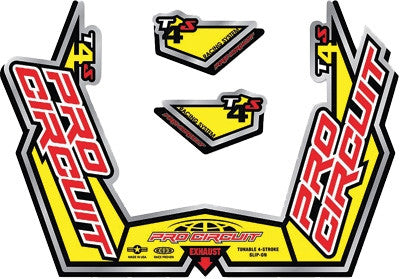 Pro Circuit Replacement Muffler Stickers