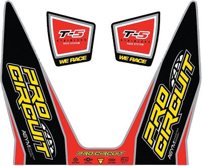 Pro Circuit Replacement Muffler Stickers