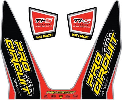 Pro Circuit Replacement Muffler Stickers