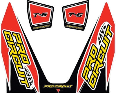 Pro Circuit Replacement Muffler Stickers