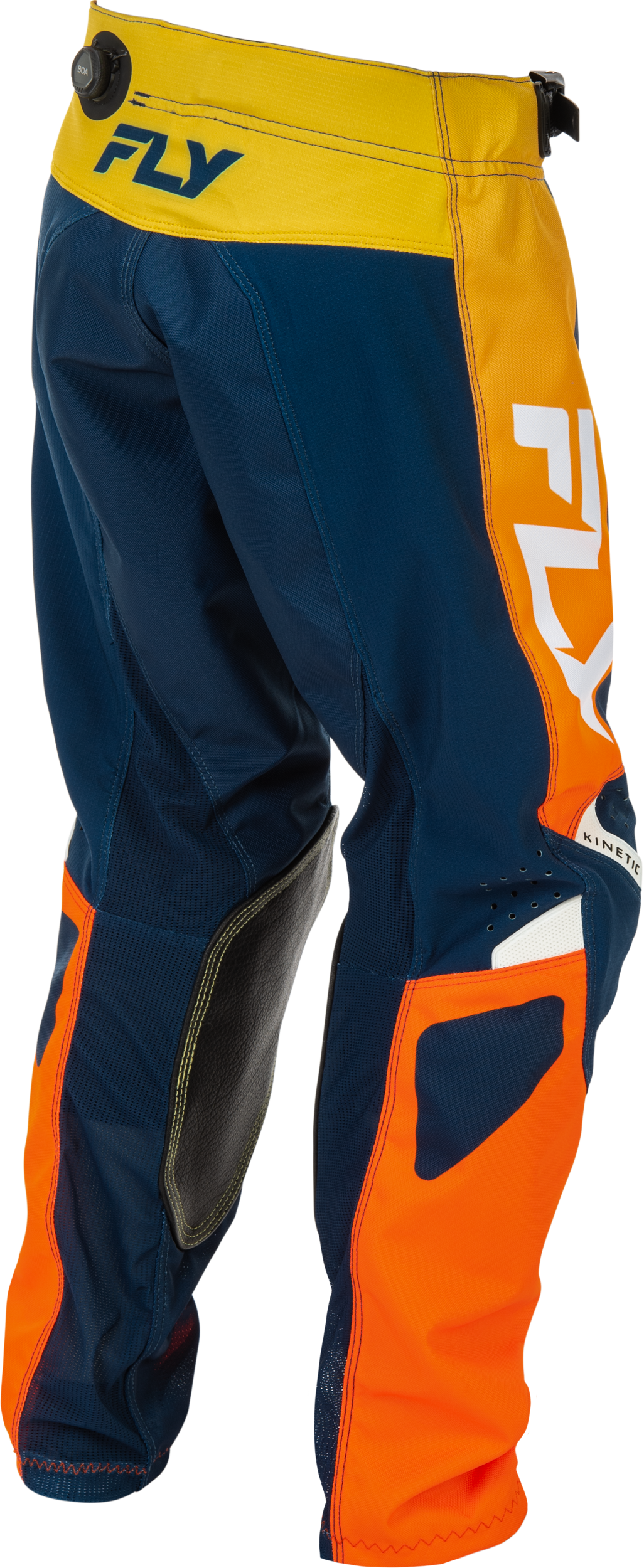 FLY Racing 2026 Youth Kinetic Navy/Orange Jersey Pant Combo