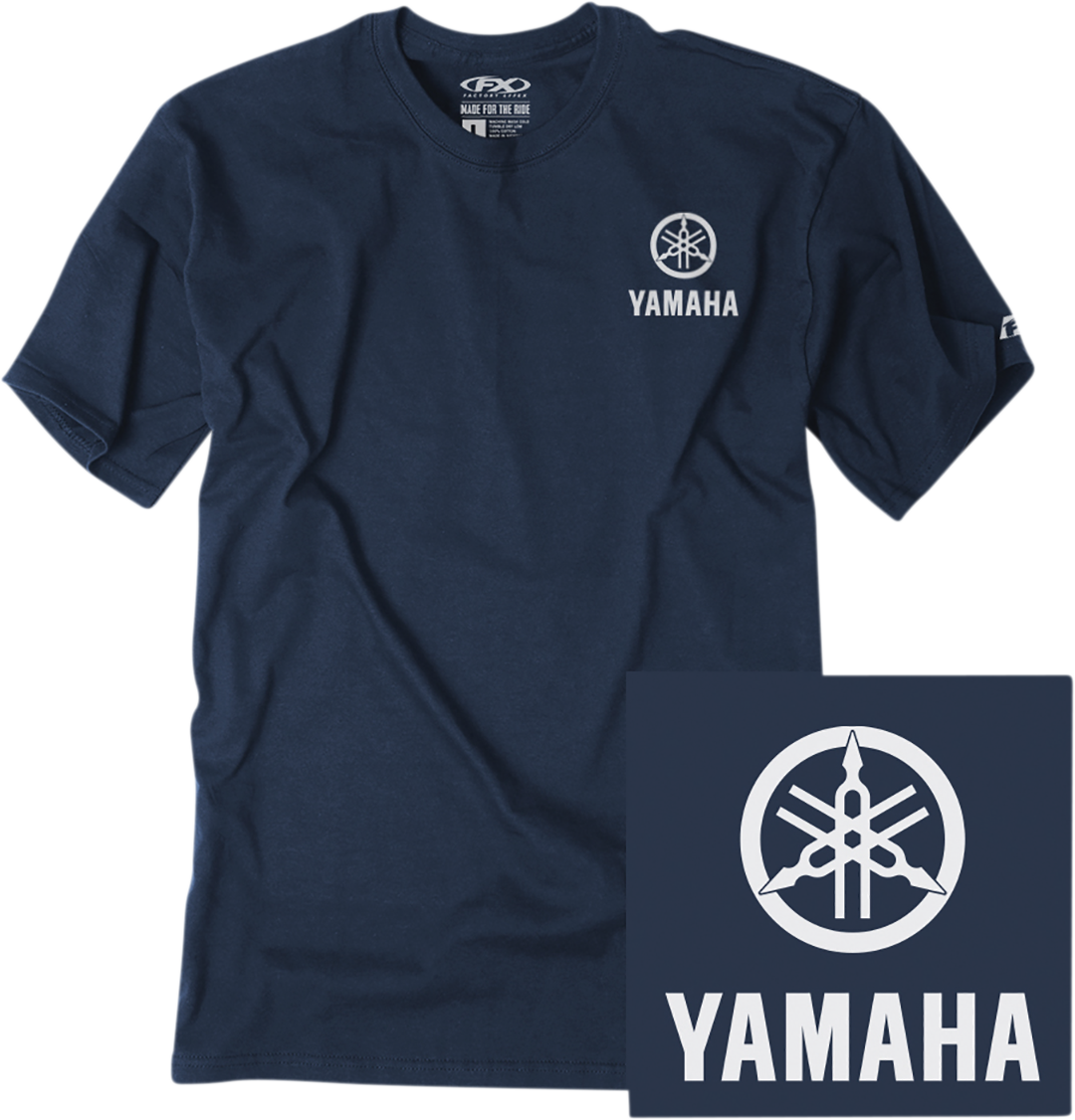 Factory Effex Yamaha Icon T-Shirt - Navy