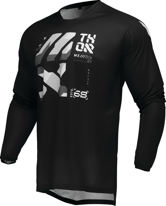 Thor 2025 LAUNCHMODE Brave Jersey Black/Gray