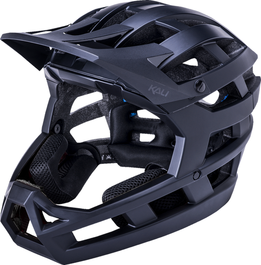 Kali Invader 2.0 Solid Bicycle Helmet Matte Black