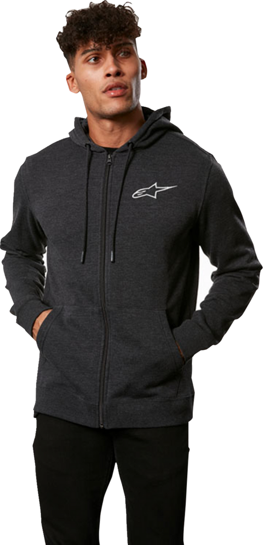 Alpinestars Ageless Chest Zip Hoodie - Charcoal