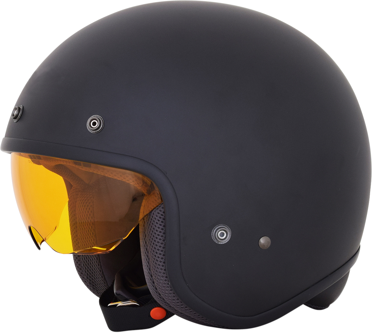 AFX FX-142 Open Face Helmet Matte Black