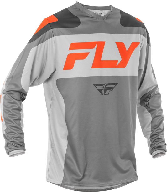 FLY Racing 2025 F-16 Jersey Grey/Orange