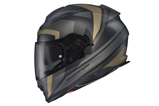 Scorpion Ryzer Full Face Helmet Evolution Gold