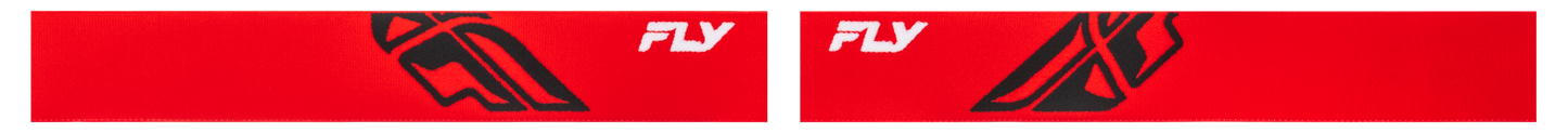 FLY Racing Focus Red/Black with Clear Lens