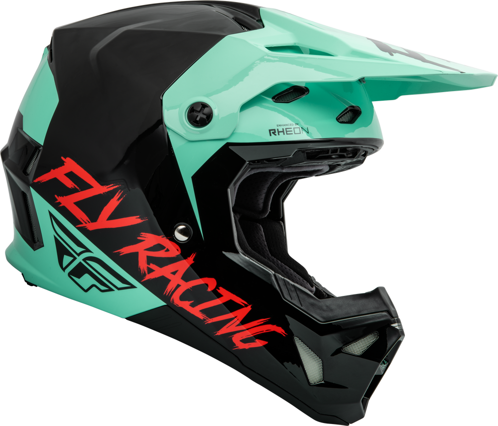 FLY Racing 2023 Formula CP S.E. Rave Offroad Helmet Black/Mint/Red