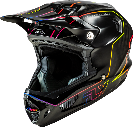 FLY Racing 2026 Werx-R Flow Carbon Helmet Black Carbon/Black/Multi
