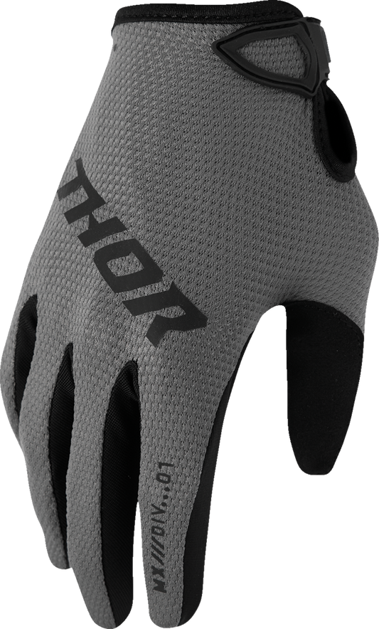Thor 2026 Womens Ridemode Static Gloves Gray
