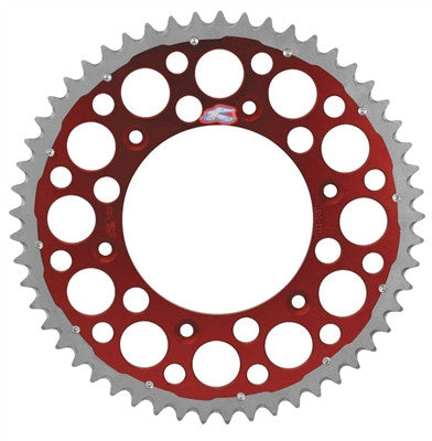 Renthal Twinring Rear Sprockets - Red - Honda