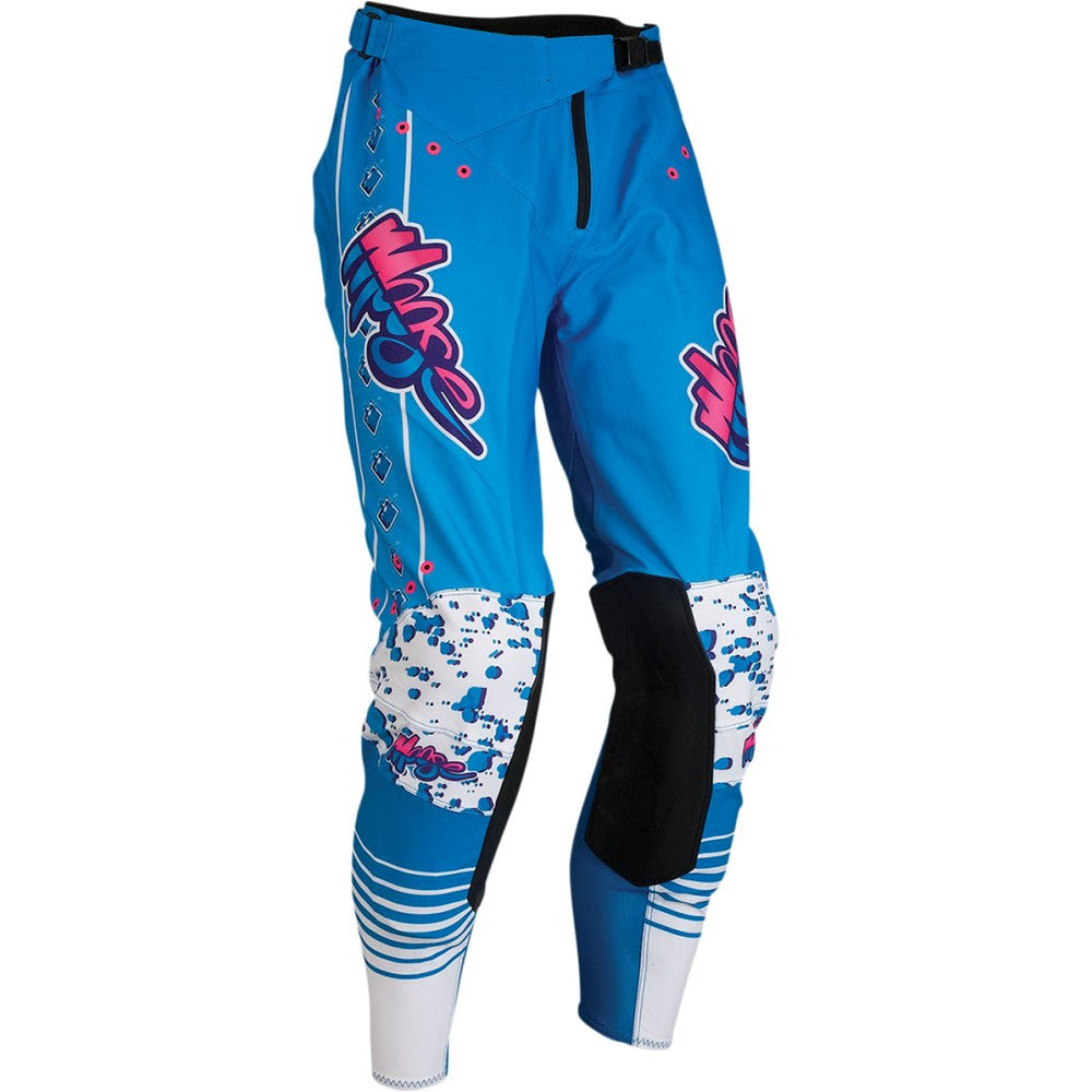 Moose Racing 2022 Agroid Jersey Pant Combo Blue/Pink/White