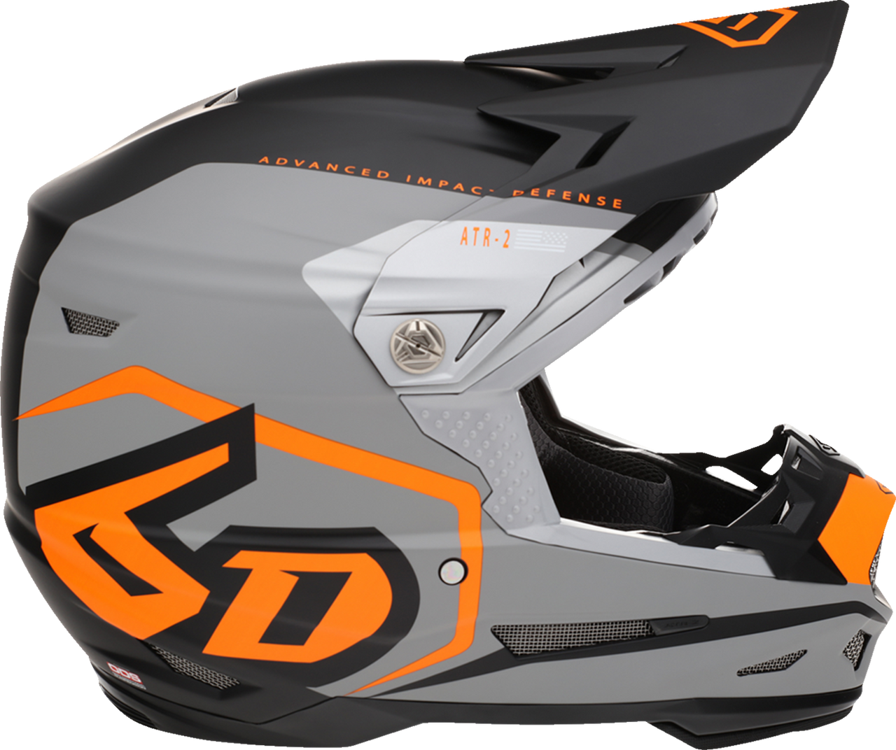 6D Helmets ATR-2 Offroad Helmet - Delta - Neon Orange