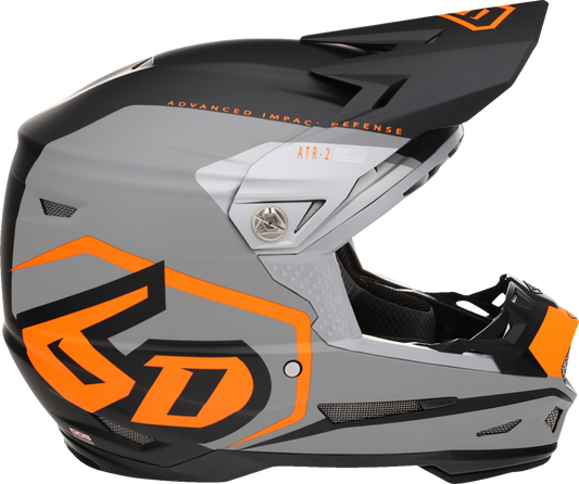 6D Helmets ATR-2 Offroad Helmet - Delta - Neon Orange