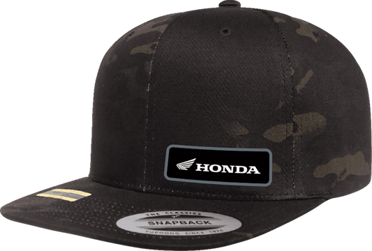 Factory Effex Honda Camo Snapback Hat Black