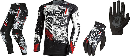 O'NEAL Mayhem Scarz Jersey Pant Gloves Combo