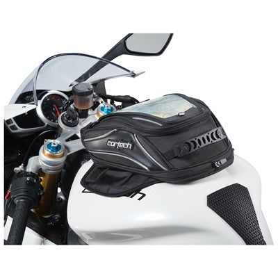 Cortech Super 2.0 10L Low Profile Magnetic Mount Tank Bag - Black
