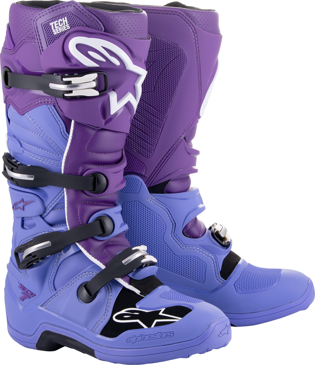 Alpinestars 2024 Tech 7 Boots - Purple/White