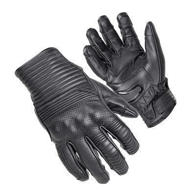 Cortech Bully Leather Gloves - Black