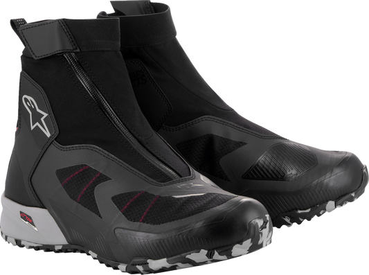 Alpinestars CR-8 Gore-Tex Shoes - Black/Grey/Red