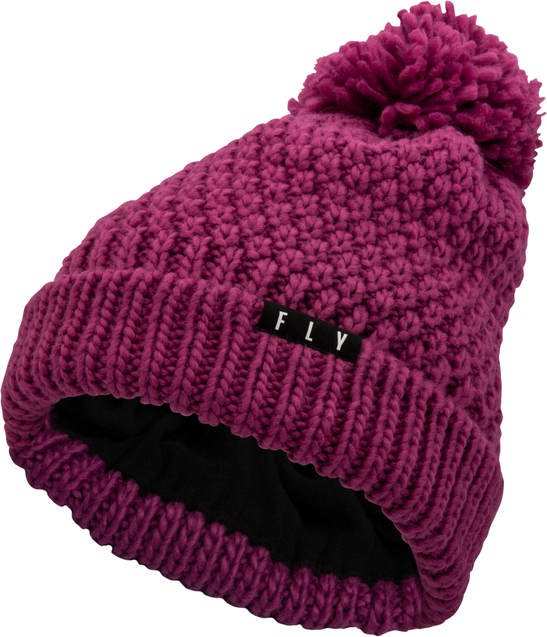 FLY Racing Womens FLY Anna Pom Beanie Burgundy