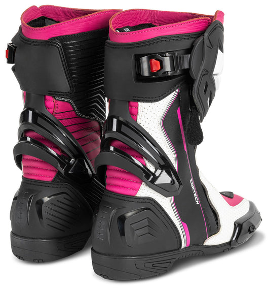 Cortech Womens Adrenaline GP Boots Rubine