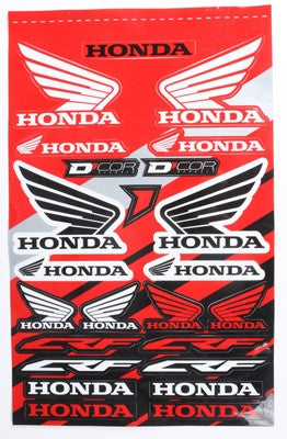 D'Cor Honda Decal Sheet