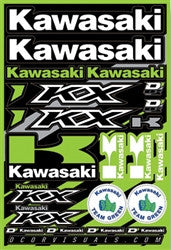 D'Cor 2015 Kawasaki Decal Sheet