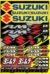 D'Cor 2015 Suzuki Decal Sheet