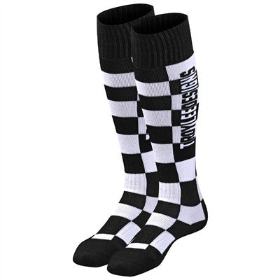 Troy Lee Designs GP MX Thick Socks - Checkers Black