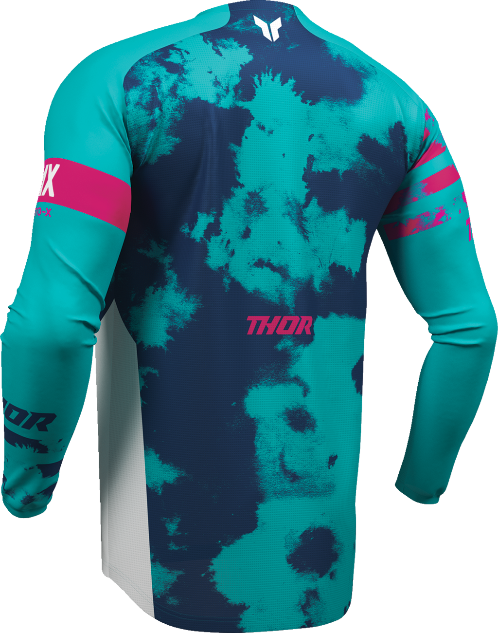 Thor 2026 Launchmode Bleach White/Aqua Jersey Pant Combo