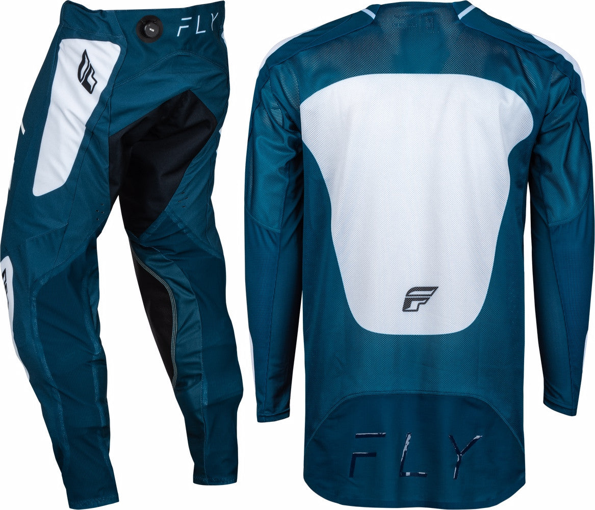 FLY Racing 2024 Evolution DST Jersey Pant Combo Navy/White
