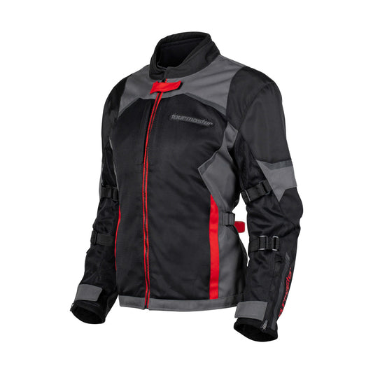 Tourmaster Womens Intake Air V6 Jacket Red/Grey