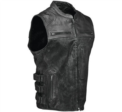 Speed and Strength Tough As Nails Canvas Vest - Black