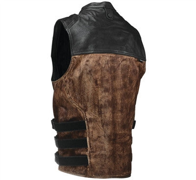 Speed and Strength Tough As Nails Canvas Vest - Brown