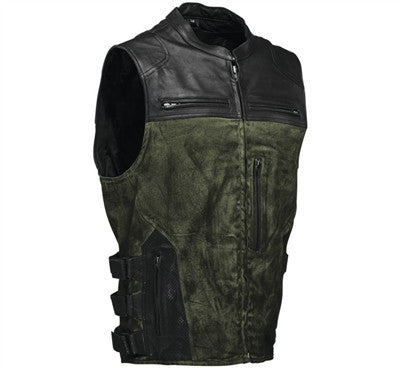Speed and Strength Tough As Nails Canvas Vest - Olive