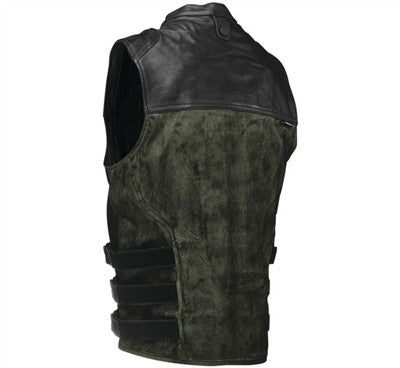 Speed and Strength Tough As Nails Canvas Vest - Olive