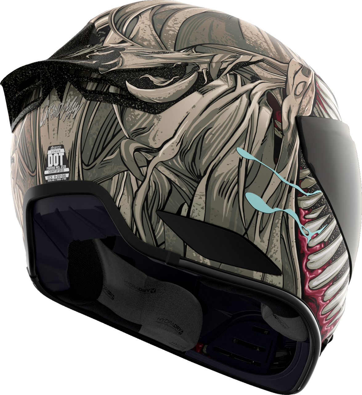 Icon Domain Helmet Grand Maw Gray