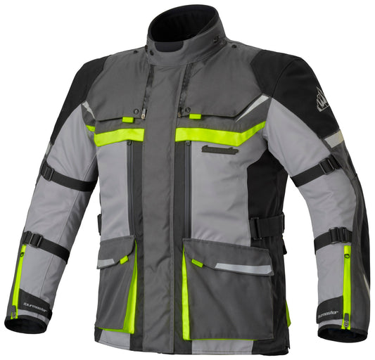 Tourmaster Mariner Laminated Jacket Grey/Hi-Viz