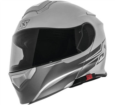 Speed and Strength SS Logo SS4100 Modular Helmet - Satin Silver