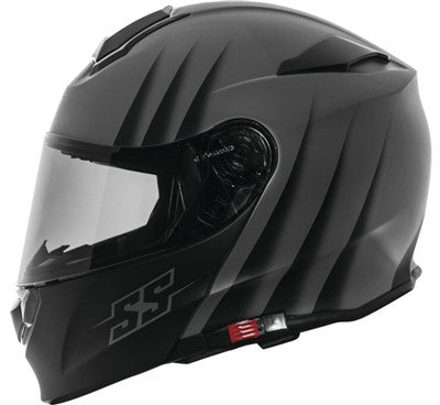 Speed and Strength Spikes SS4100 Modular Helmet - Satin Black